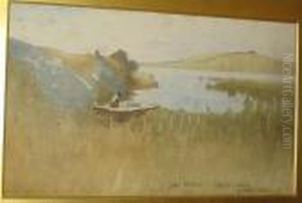 Troston Loch Oil Painting by James Paterson