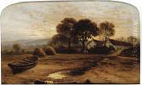 Margnaheglish, Arran Oil Painting by Waller Hugh Paton