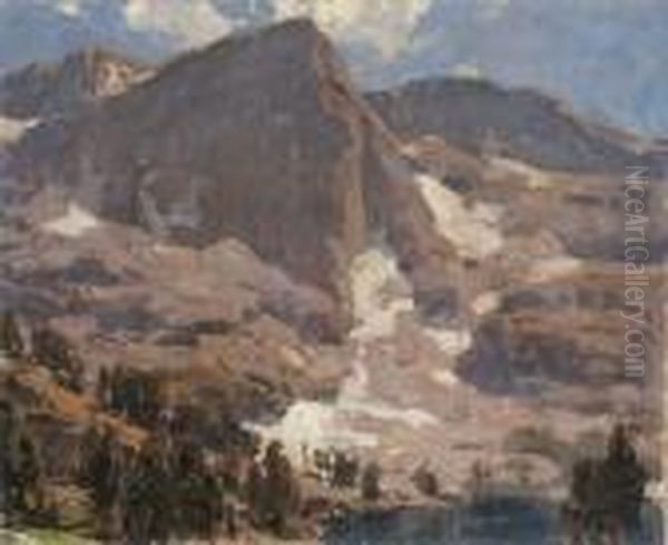 Sierra Mountains Oil Painting by Edgar Alwin Payne