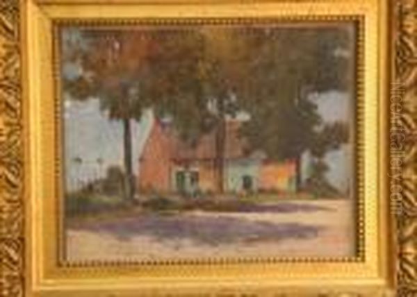 Maison De Pouilly Oil Painting by Leonce Pelletier