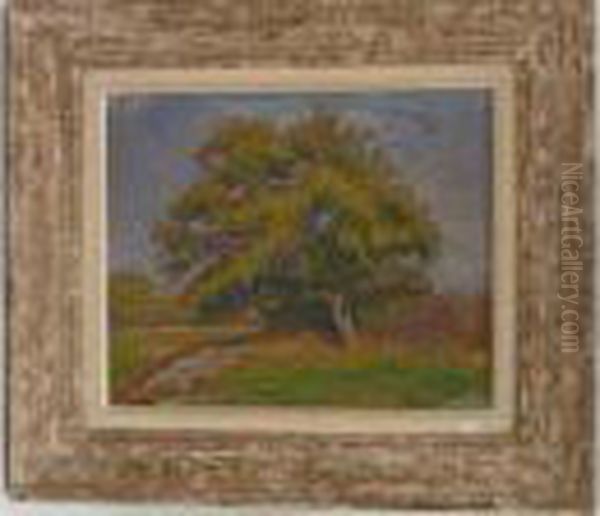 Le Vieux Chene Oil Painting by Jean Misceslas Peske