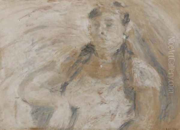 Retrato de Juanita Oil Painting by Armando Julio Reveron