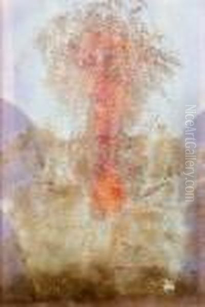 Composition Abstraite Oil Painting by Henri Pfeiffer