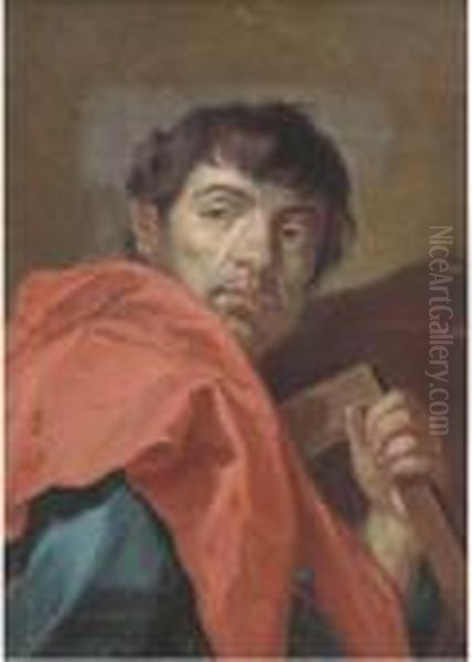 The Twelve Apostles Oil Painting by Giovanni Battista Piazzetta