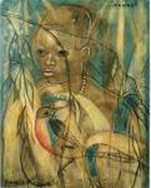 Manga Oil Painting by Francis Picabia