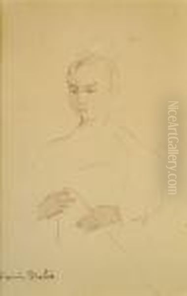 Portrait De Jeune Homme Oil Painting by Francis Picabia