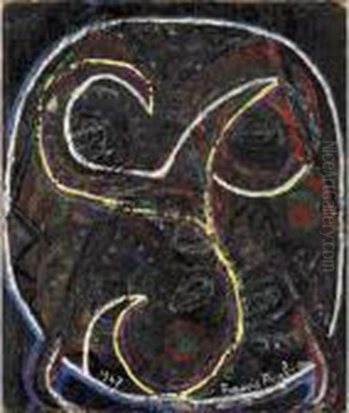 Chauves Et Chauves Oil Painting by Francis Picabia