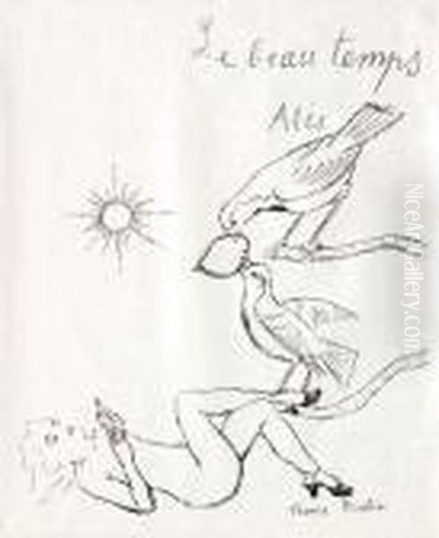 Le Beau Temps
 Ales. Oil Painting by Francis Picabia