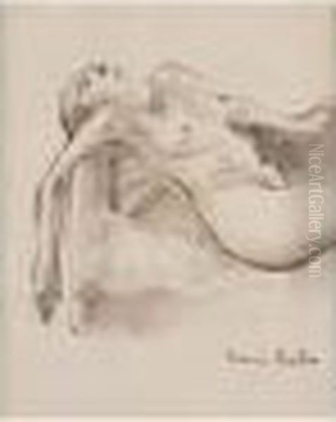 Nu Au Sofa Oil Painting by Francis Picabia