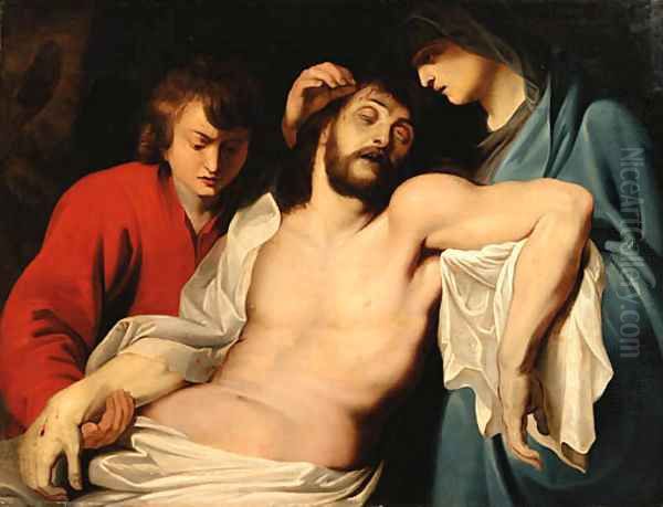 The Lamentation Oil Painting by (studio of) Rubens, Peter Paul