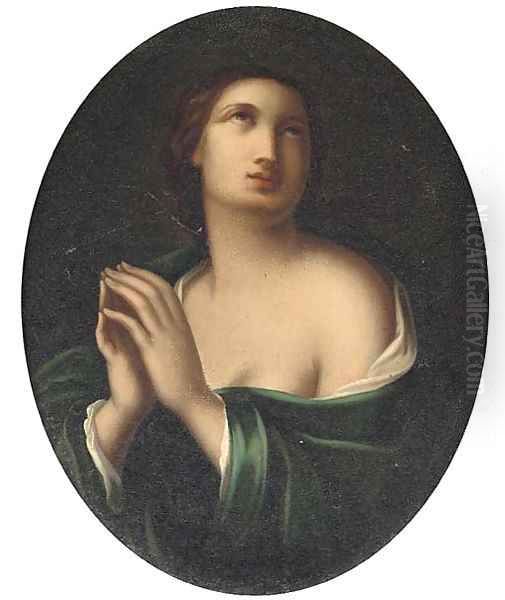 The Penitent Magdalen 2 Oil Painting by Guido Reni