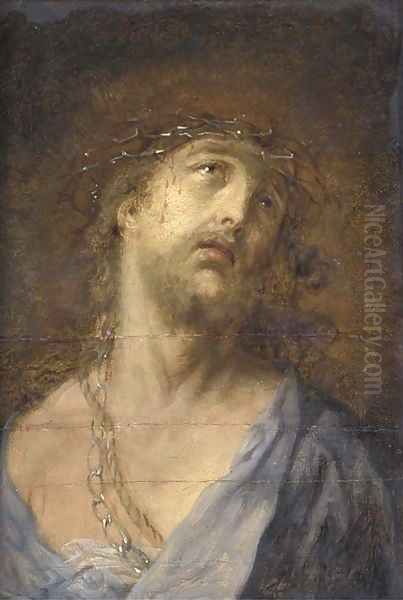 Christ Crowned with Thorns Oil Painting by (studio of) Rubens, Peter Paul