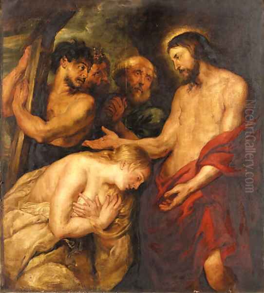 Christ Oil Painting by (studio of) Rubens, Peter Paul