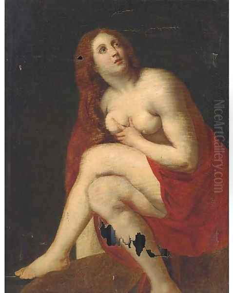 Saint Mary Magdalen Oil Painting by (studio of) Rubens, Peter Paul