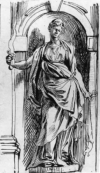 Justice Oil Painting by (studio of) Rubens, Peter Paul