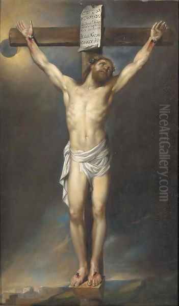 The Crucifixion 5 Oil Painting by (studio of) Rubens, Peter Paul
