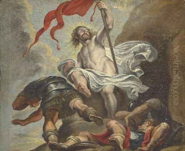 The Resurrection Oil Painting by (studio of) Rubens, Peter Paul