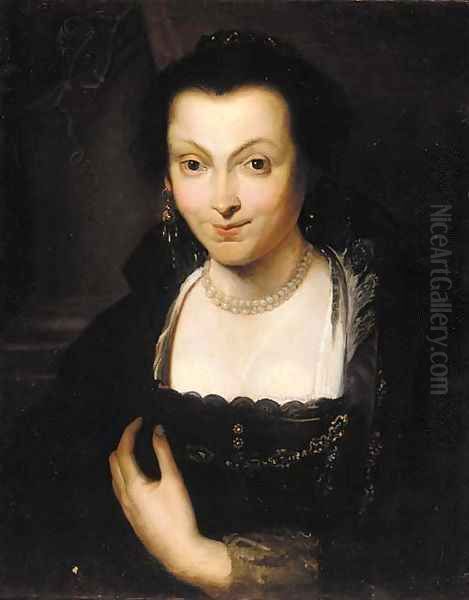 Portrait of Isabella Brandt Oil Painting by (studio of) Rubens, Peter Paul
