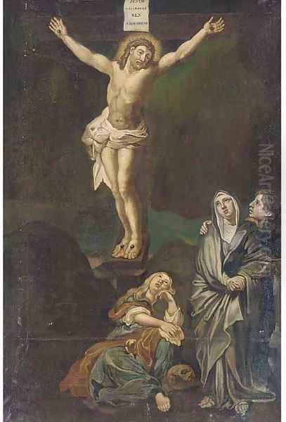 The Crucifixion 4 Oil Painting by (studio of) Rubens, Peter Paul