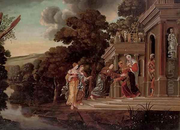 The Return of the Prodigal Son Oil Painting by (studio of) Rubens, Peter Paul