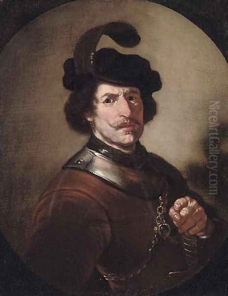 Portrait of a gentleman Oil Painting by Harmenszoon van Rijn Rembrandt