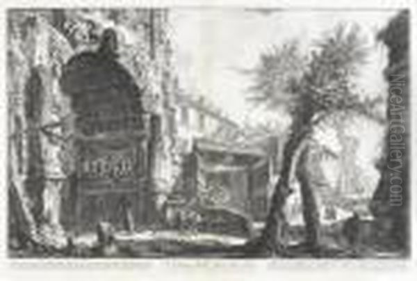 Vedute Di Roma Oil Painting by Giovanni Battista Piranesi