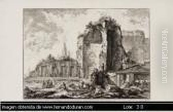 Untitled Oil Painting by Giovanni Battista Piranesi