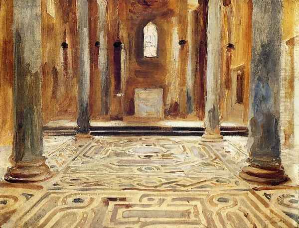 A Mosque, Cairo, 1891 Oil Painting by John Singer Sargent