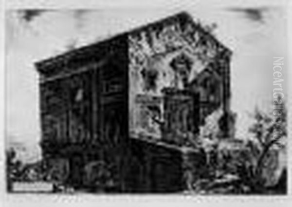 Vedute Di Roma Disegnate Ed 
Incise Da Giambattista Piranesi Architetto Veneziano [rome, Regia 
Calcografia, Vers 1900]. Oil Painting by Giovanni Battista Piranesi