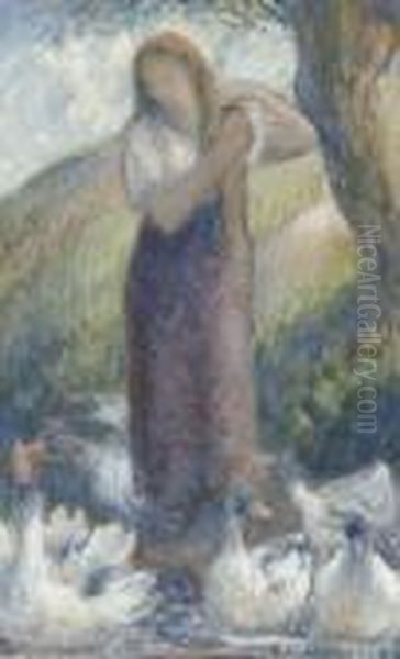 Dr. Julius Elias, Berlin. Oil Painting by Camille Pissarro