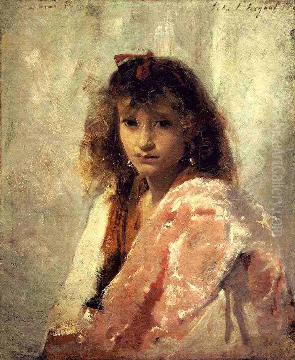 Carmela Bertagna Oil Painting by John Singer Sargent