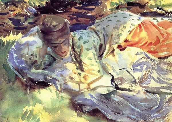 Zuleika Oil Painting by John Singer Sargent