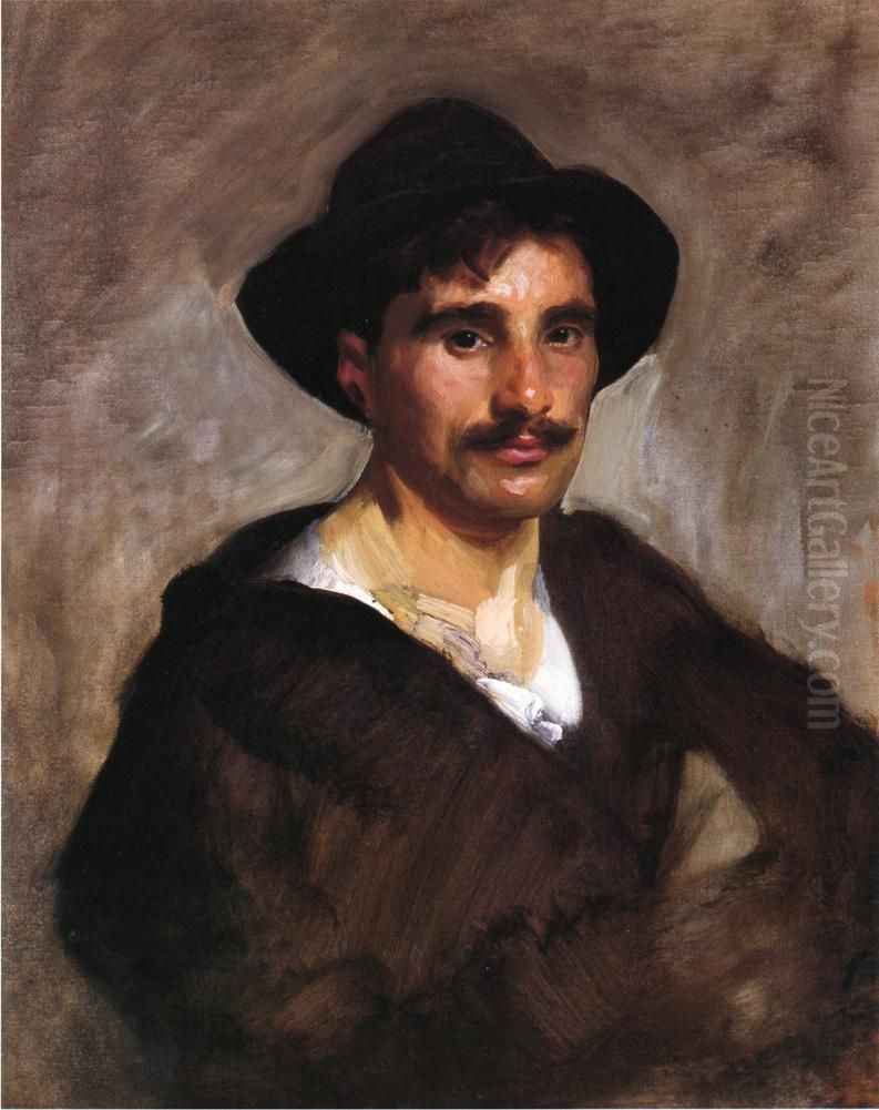 Gondolier Oil Painting by John Singer Sargent