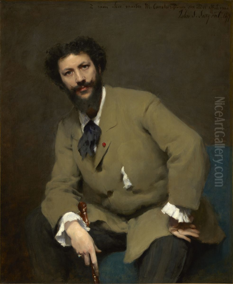 Carolus-Duran Oil Painting by John Singer Sargent