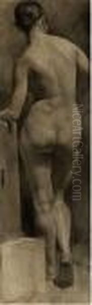 Academia Femenina Oil Painting by Cecilio Pla