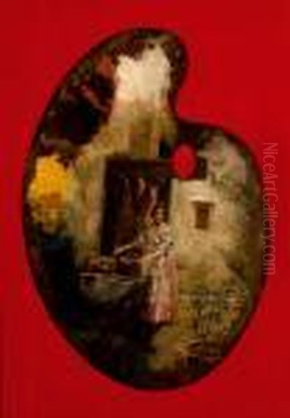 Untitled Oil Painting by Cecilio Pla