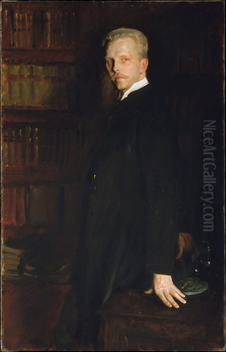Edward Robinson Oil Painting by John Singer Sargent