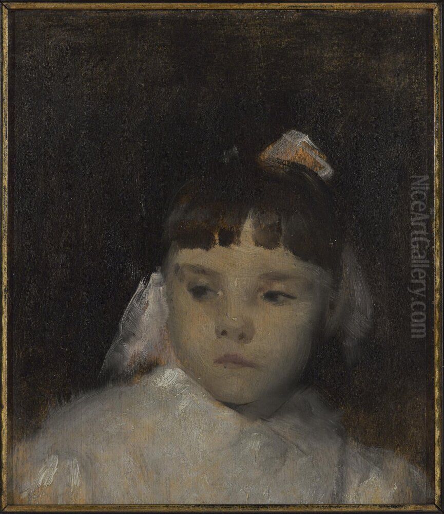 Violet Sargent Oil Painting by John Singer Sargent
