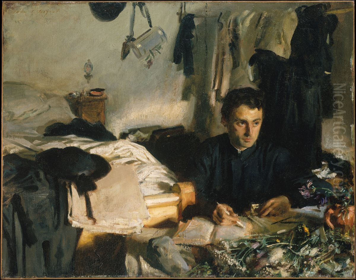 Padre Sebastiano Oil Painting by John Singer Sargent