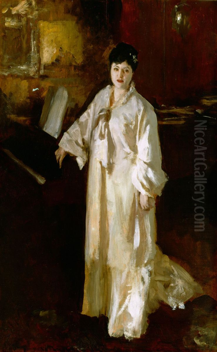 Judith Gautier Oil Painting by John Singer Sargent