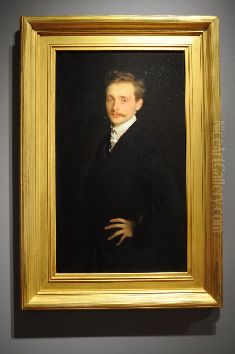 Portrait Of Leon Delafosse Oil Painting by John Singer Sargent