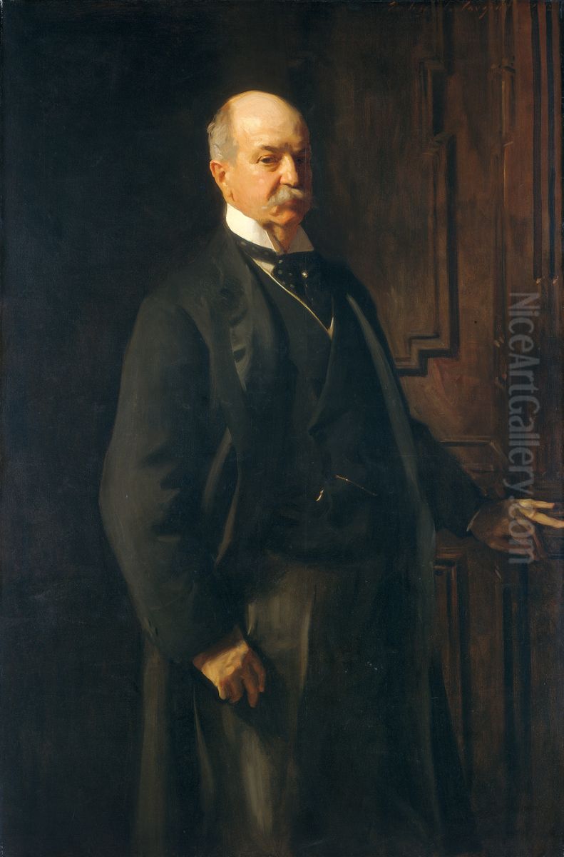 Peter A. B. Widener Oil Painting by John Singer Sargent