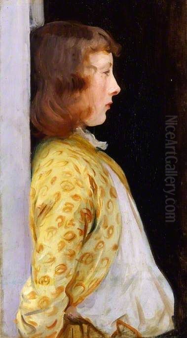 Portrait of Dorothy Barnard Oil Painting by John Singer Sargent