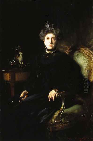 Mrs. Asher Wertheimer Oil Painting by John Singer Sargent