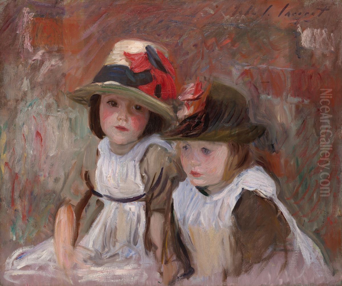 Village Children Oil Painting by John Singer Sargent