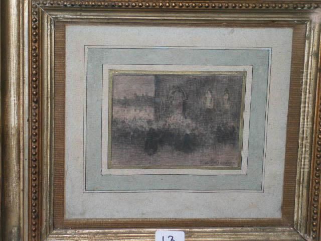 Office Nocturne Oil Painting by Ferdinand Loyen Du Puigaudeau