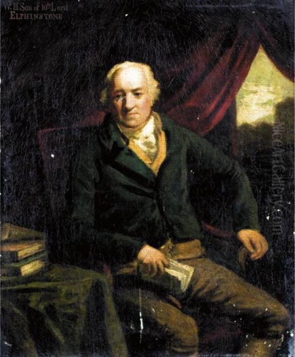 Portrait Of William, Son Of The 10
Th
 Lord Elphinstone Oil Painting by Sir Henry Raeburn