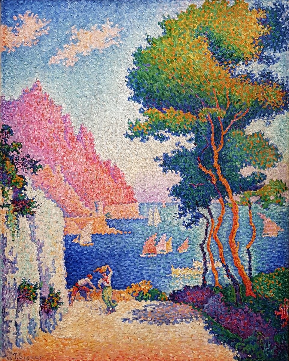 Capo di Noli Oil Painting by Paul Signac