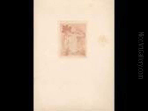 Nu Oil Painting by Armand Rassenfosse