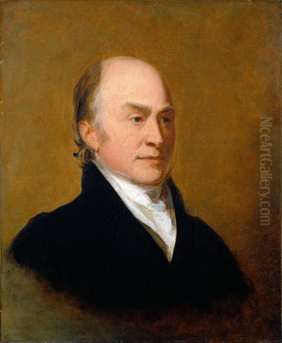John Quincy Adams Oil Painting by Thomas Sully